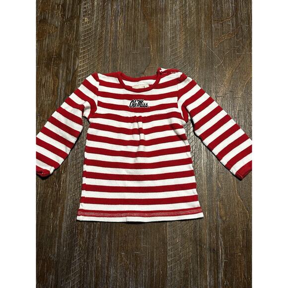 Garb Team Ole Miss Long Sleeve Shirt Size 2T - Picture 1 of 4